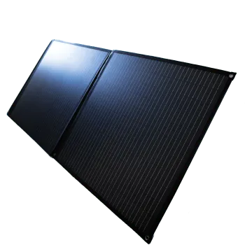 Skanbatt sammenleggbart Solcellepanel 120W m/regulator