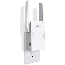 TP-Link BE3200 Wi-Fi 7 Range Extender RE223BE w/Ethernet Port | 3.2 Gbps Dual-Band Wireless Repeater | Internet Signal Booster for Home | Up to 2400 sq.ft, 64 Devices | MLO, EasyMesh | No 6 GHz Band