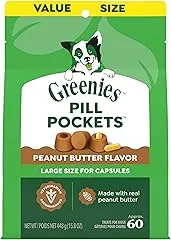 Greenies Pill Pockets for Dogs Large Size,…