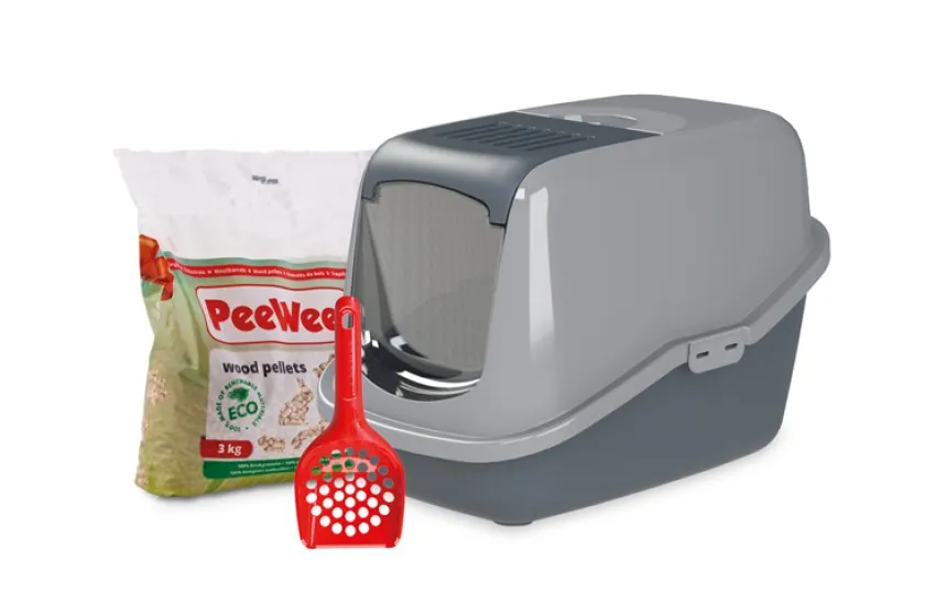 PeeWee Startpakket EcoHûs antraciet-grijs