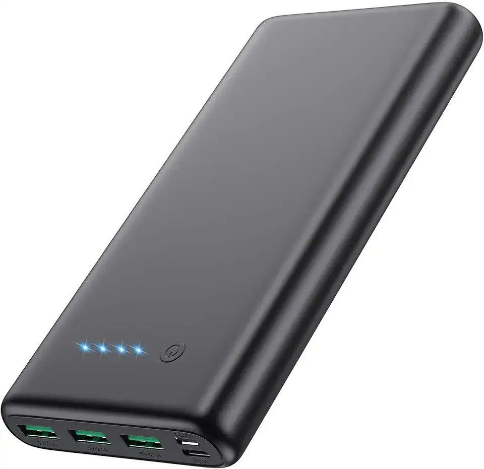 Portable Charger 36800mAh Power Bank,PD Fast Charging USB C External Battery Pack,4 Outputs 2 Inputs Travel Essentials Portable Phone Charger for iPhone 17/16/15/14/13/12,Galaxy S24 Android Phone etc