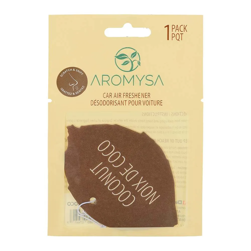 Désodorisant pour l'auto Noix de coco AROMYSA
