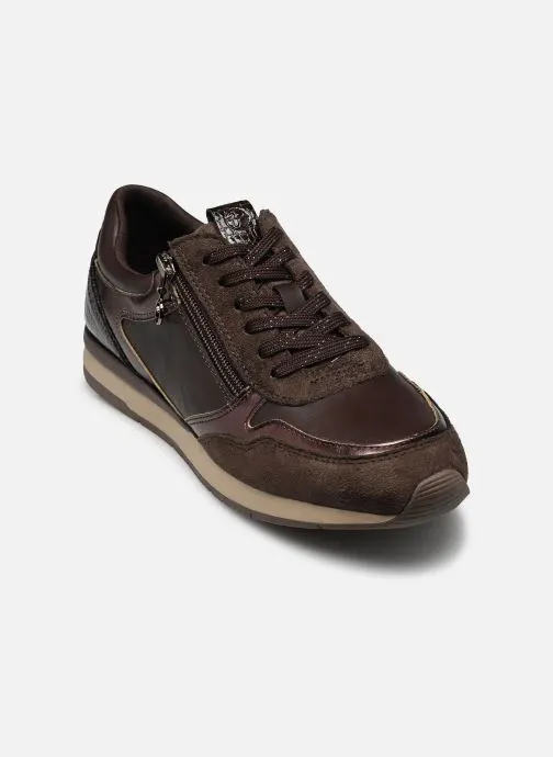Lage sneakers 23613-46 dames bruin