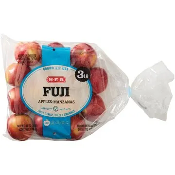 H-E-B Fresh Fuji Apples, 3 lb bag