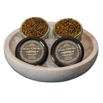 Pacific Plaza Golden Osetra Caviar 2 oz, 2-pack