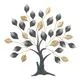 Déco murale arbre TEKOA métal 82x88cm