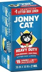 Jonny Cat Litter Box Liners Heavy Duty, Te…