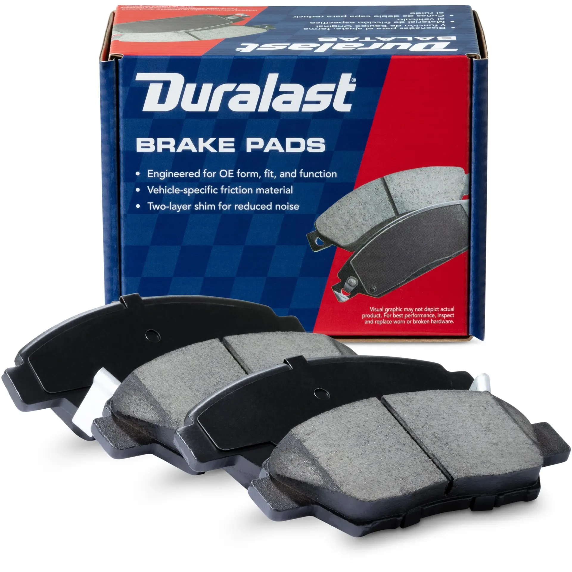 Duralast Ceramic Brake Pads D1394