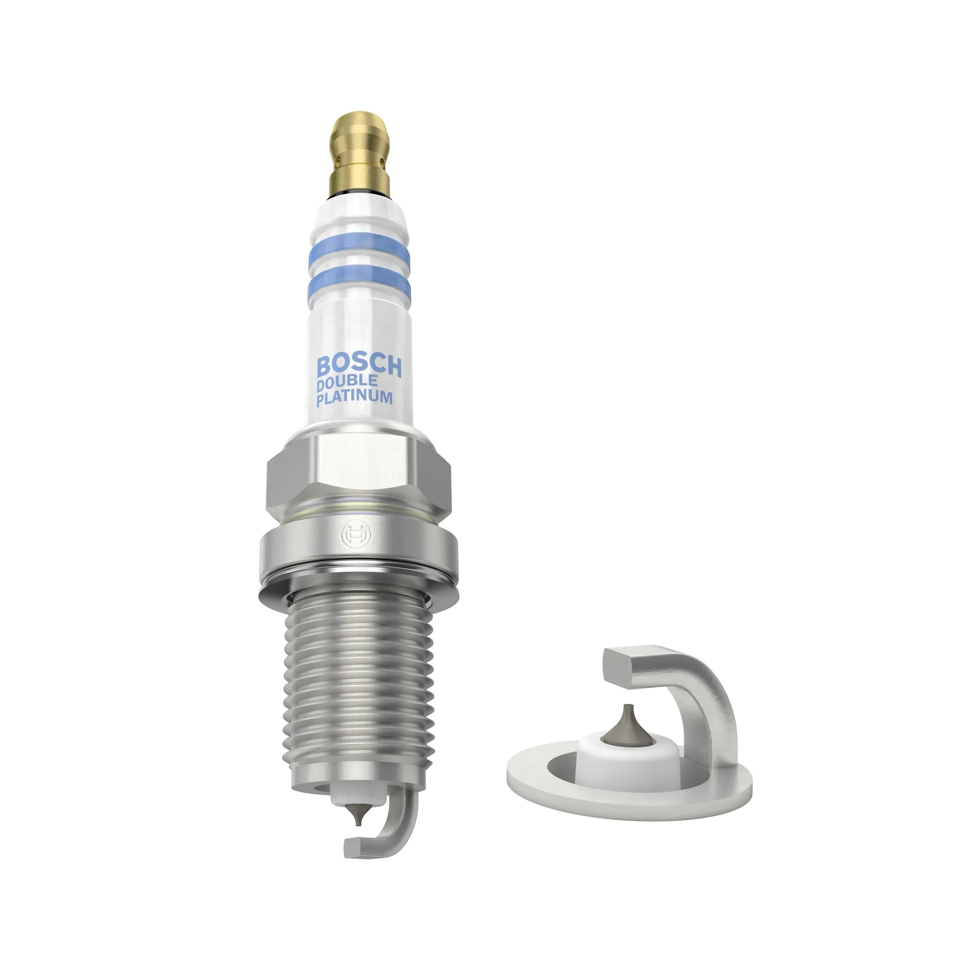 Bujía Bosch de doble platino 8100