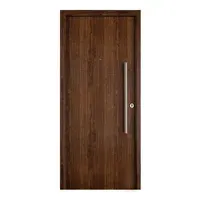 Puerta de exterior acero Innova 1900 cedro 80 x 200 x 10 cm derecha