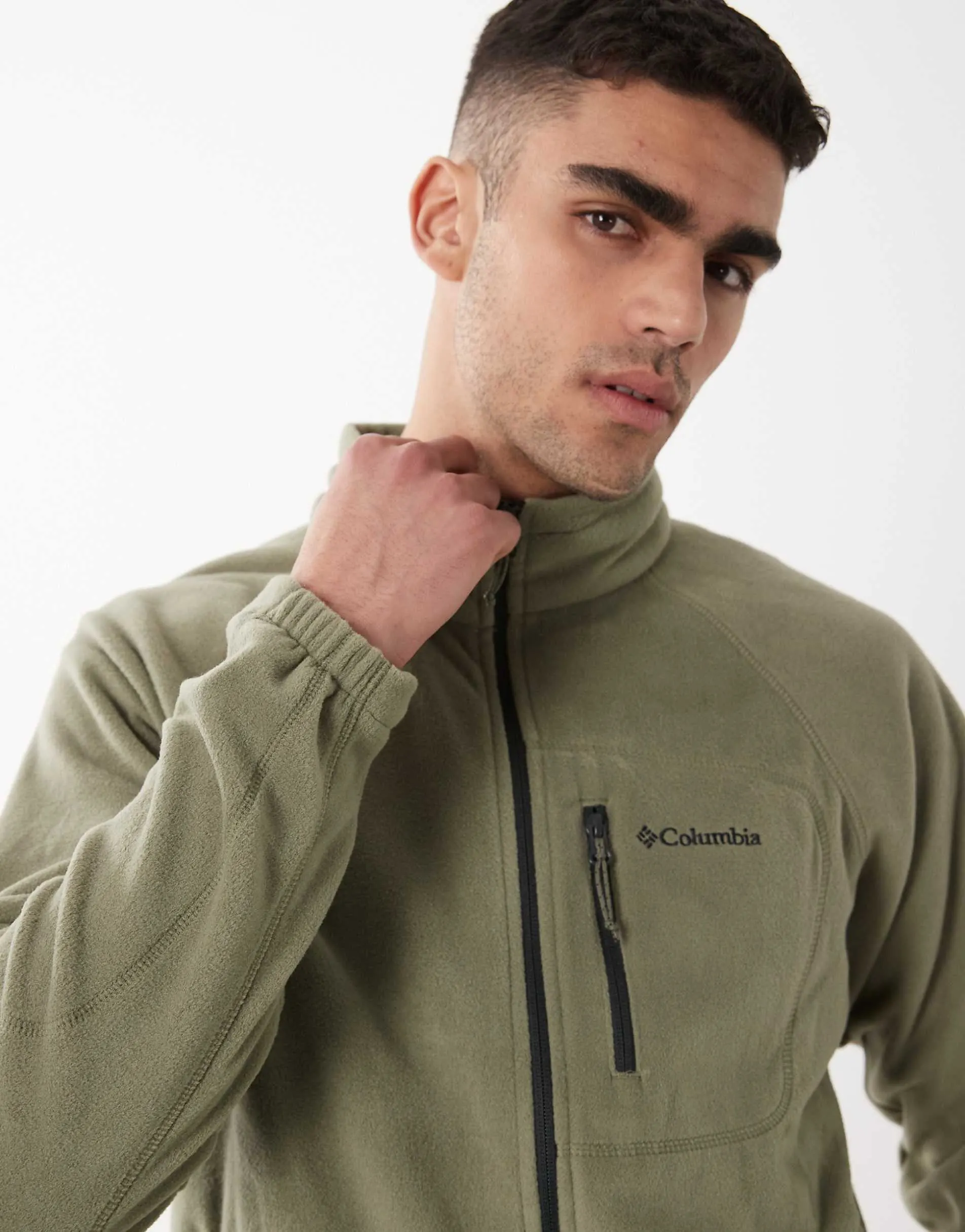 Columbia Fast Trek II full zip fleece in green