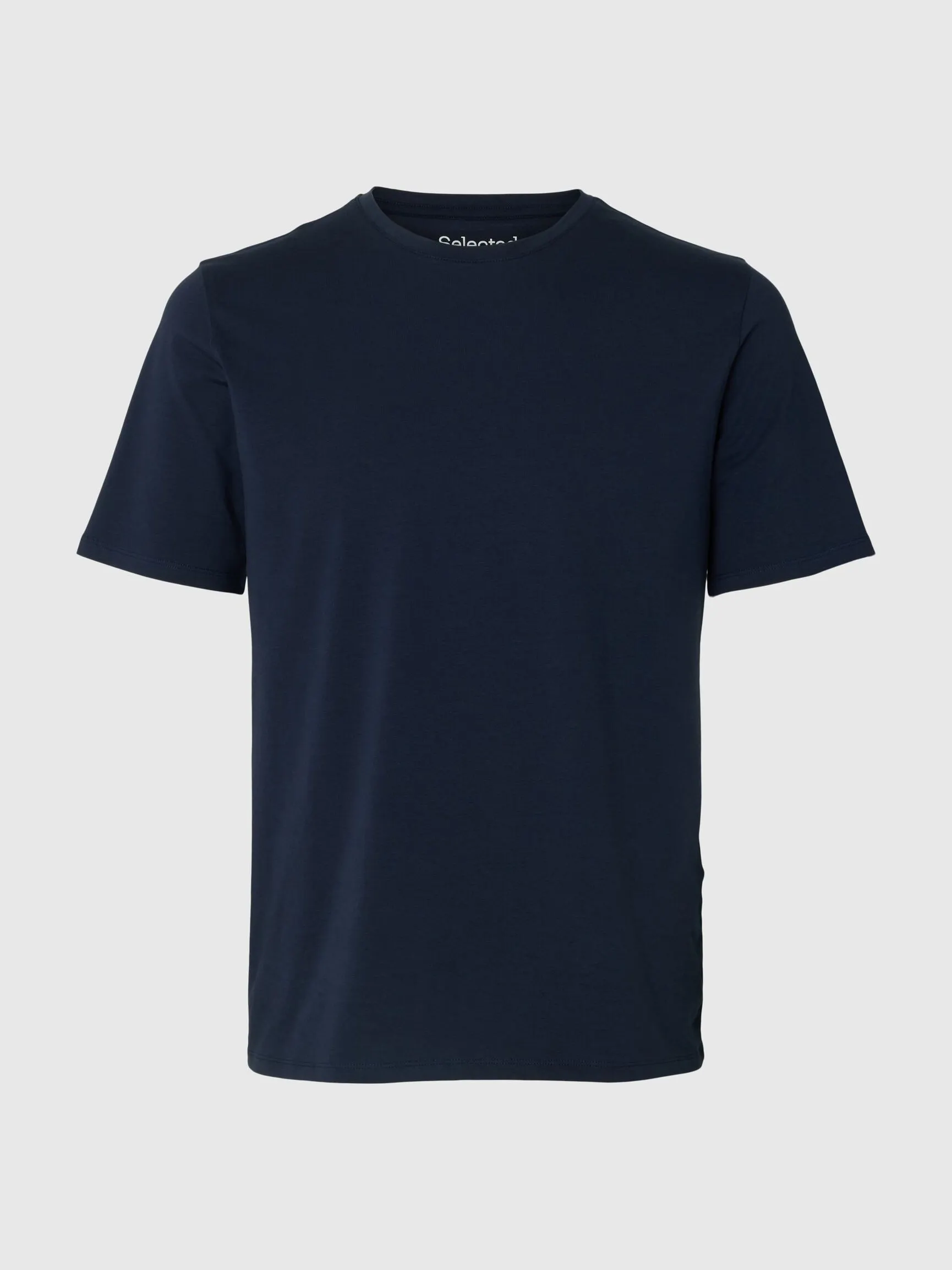 SLIM FIT KORTERMET CREW NECK-T-SKJORTE
