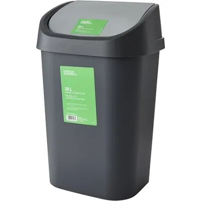 25L Swing Lid Waste Bin