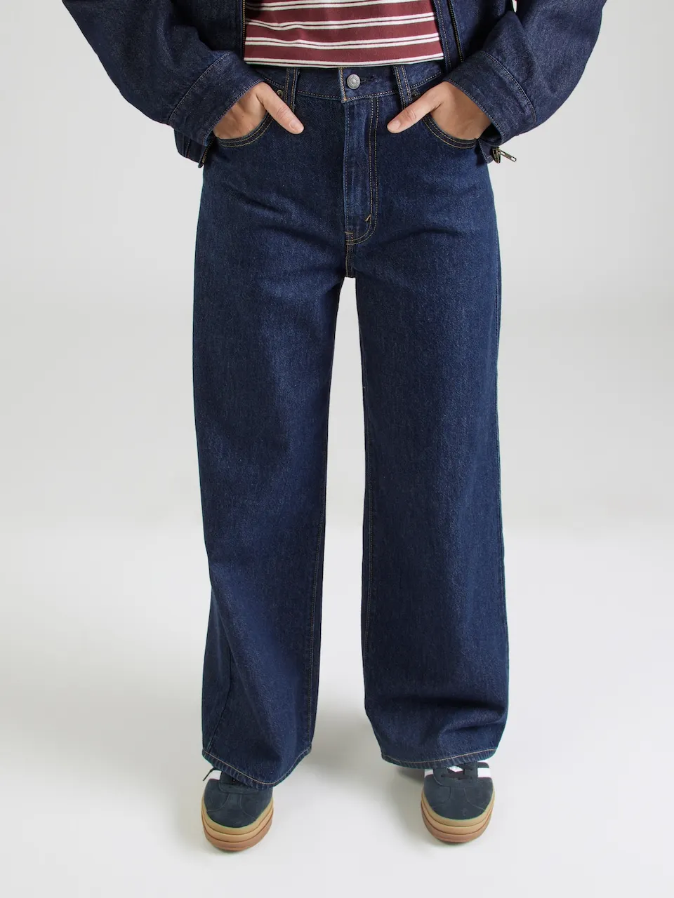 Wide leg Jeans 'Cinch Baggy'