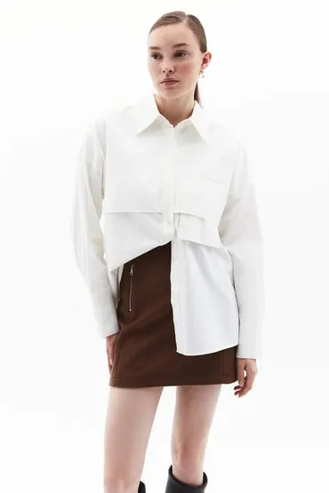 Camisa detalle bolsillo