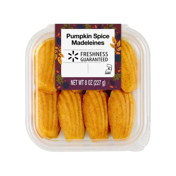 Freshness Guaranteed Harvest Pumpkin Spice Madeleines, 8 oz, 8 Count $5.97 74.6 ¢/oz