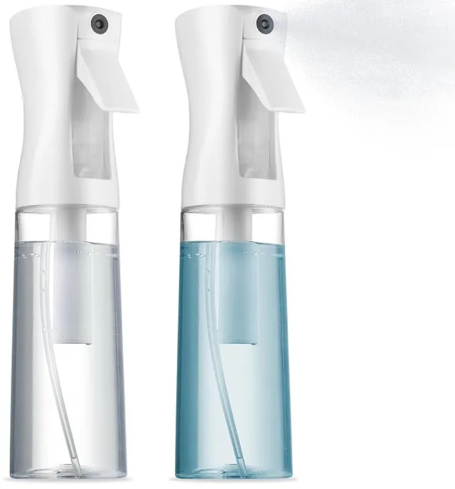 Confezione da 2 flaconi spray ultrafini per giardinaggio, pulizia e capelli, 200 ml