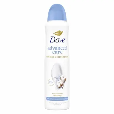 Dove spray advanced care 72h fresh cotton e sea minerals 150ml