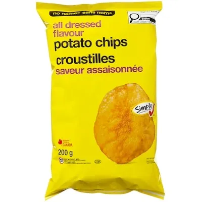 All Dressed Flavour Potato Chips