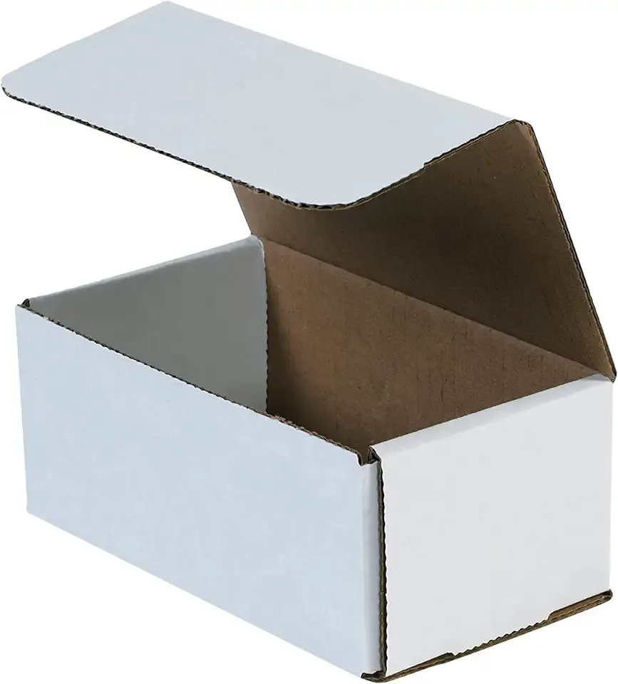 BOX USA Shipping Boxes Small 7"L x 4"W x 3"H, 50-Pack | Corrugated Cardboard Box for Packing, Moving and Storage