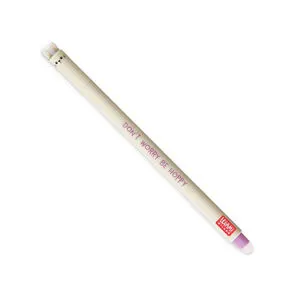 Stylo gel à encre violette effaçable Lapin