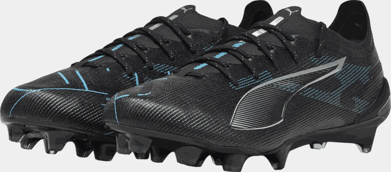 ULTRA 5 Ultimate FG, fotballsko gress, herre - Svart