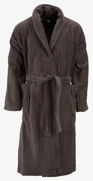 Badjas TOLLARP L/XL antraciet KRONBORG