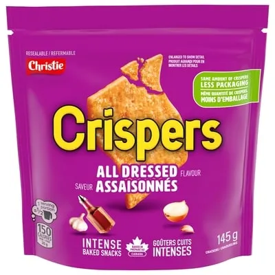 Crispers All Dressed Flavour Crackers