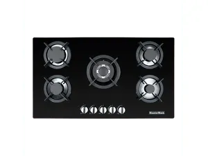 Encimera a Gas Mastermaid Gb9001Gb-Ci2 Q5 Negro Mate
