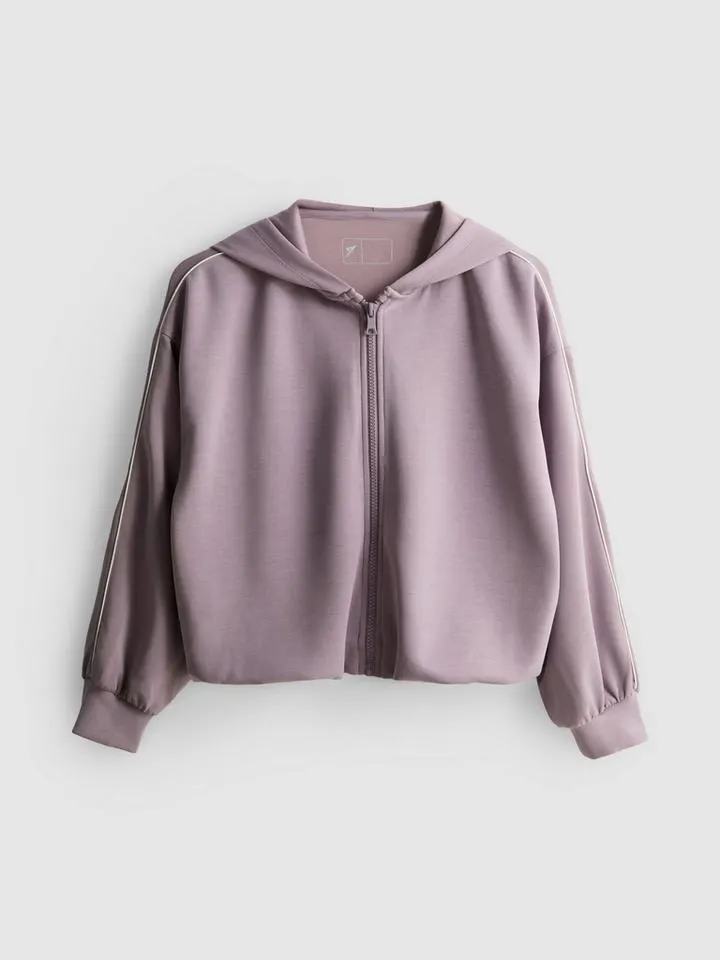 7–15 ans | Sweat à capuche zippé de sport