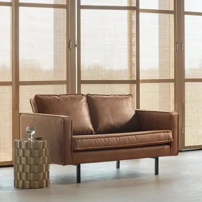 Rodeo 2-zits bank ecoleer cognac [fsc]