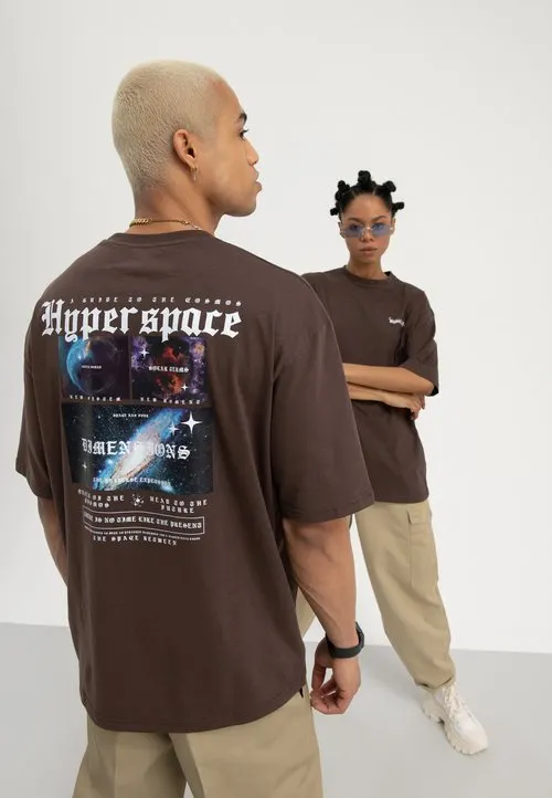 UNISEX - T-shirts med print - brown