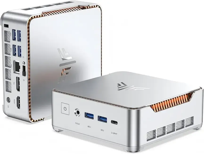 KAMRUI Hyper H2 Mini Gaming PC, in-tel Core i9-11900H (Beat i5/i7, up to 4.9GHz) 32GB RAM 1TB SSD Mini Desktop Computers, Triple 4K Display 6*USB3.2, USB-C, HDMI, DP, WiFi6, BT5.2, Gaming Home Office