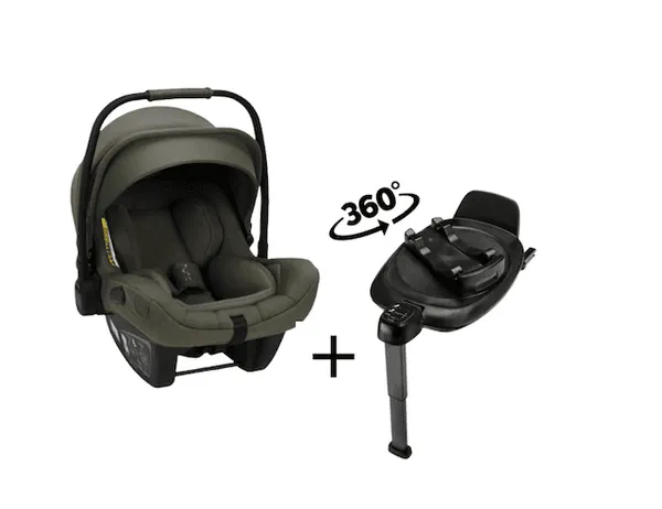 Nuna | Pipa Next Bilstol + 360 Base | Pine