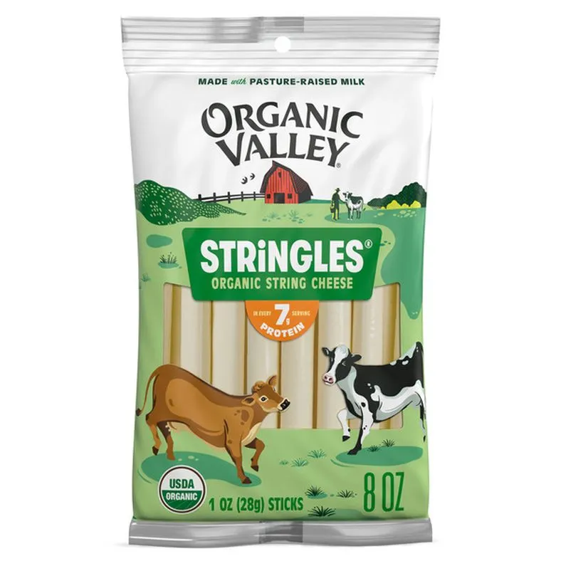 Organic Valley® Stringles Organic Mozzarella Cheese Sticks