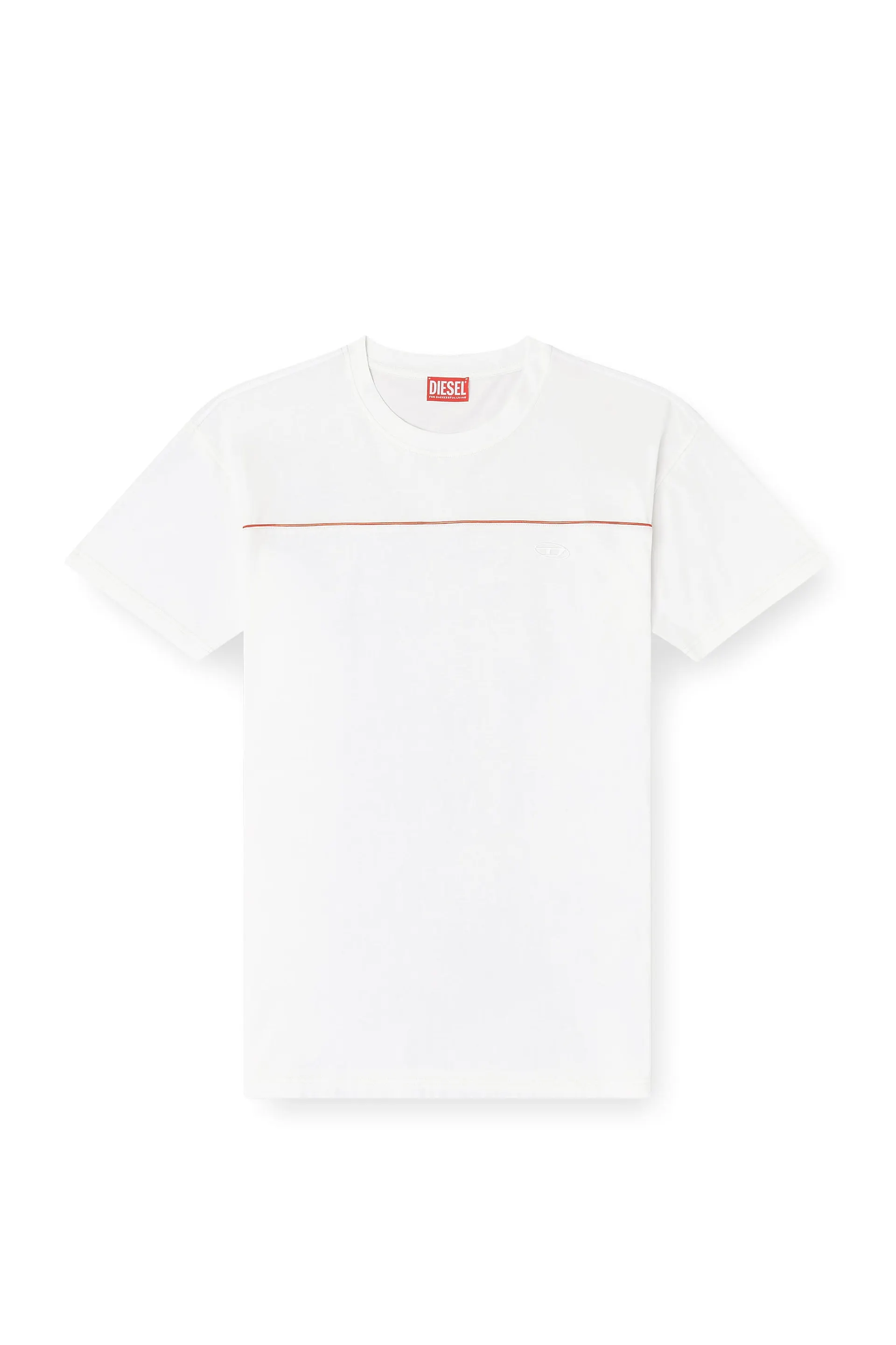 T-shirt with contrast piping