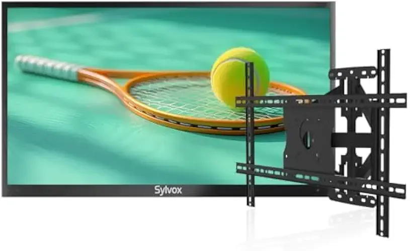 SYLVOX Outdoor TV, 75-Inch Waterproof Smart TV, 2000 nits Full Sun TV, 4K, Dolby Atmos, HDR10, Weatherproof Television with Voice Assistant Remote (Pool Pro 2.0, Latest Model)