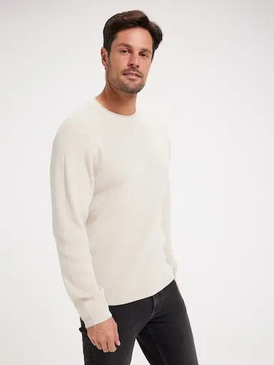 Just Jeans Mini Waffle Crew Knit