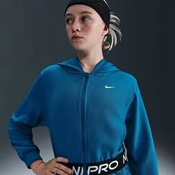 Nike Girl's Pro Fleece Dri-FIT Full Zip Hoodie