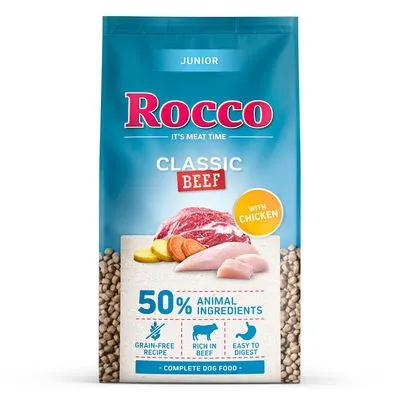 Rocco Junior Classic bœuf avec poulet