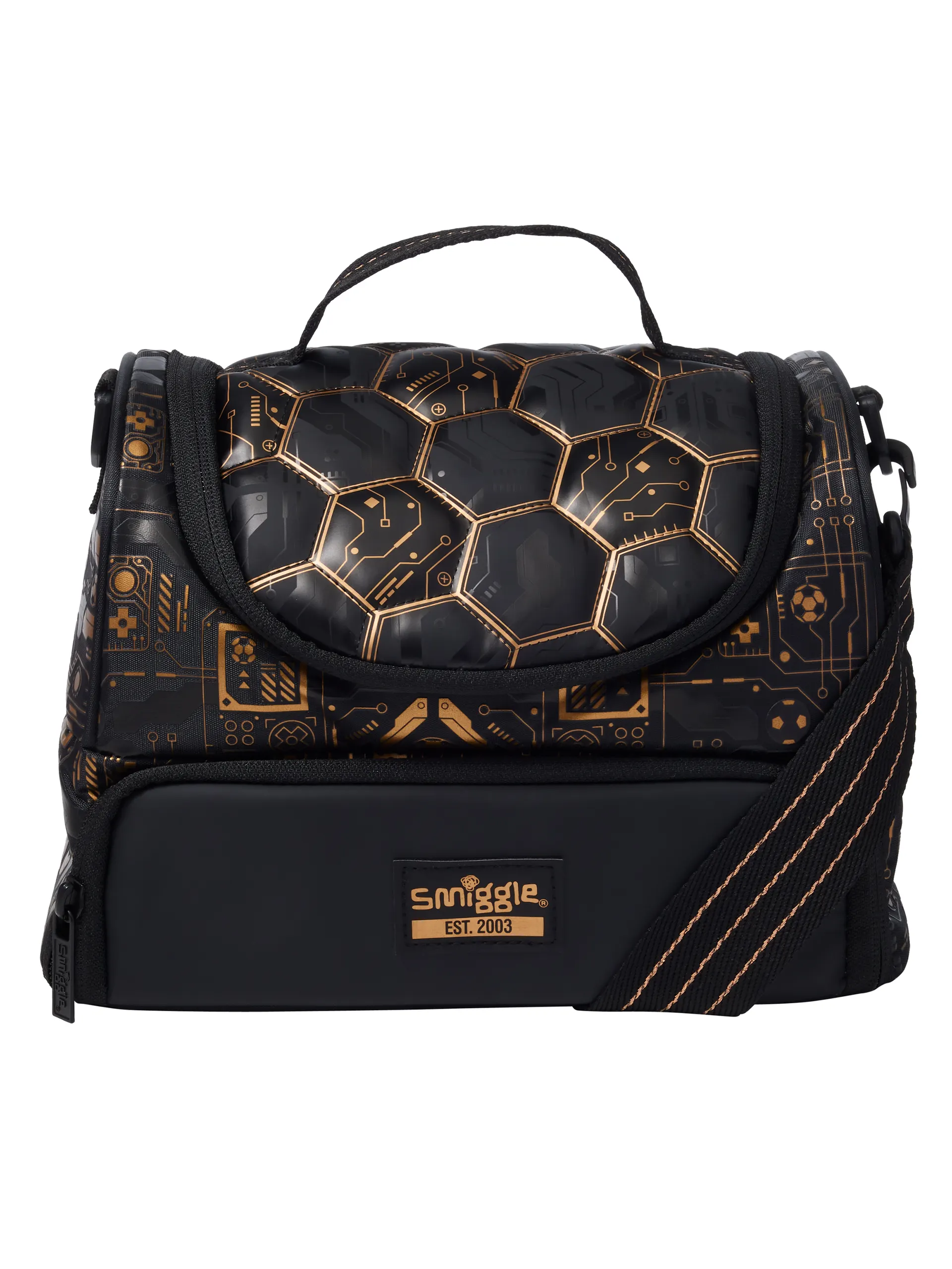 Livewire Large Double Lunchbox With Strap