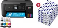 EcoTank ET-2871 Multifunktionsgerät Tinte + Dein Geschenk: 5x SUPERLAZERCOPY Standard 80 g/m² A4 (500 Blatt) Papier