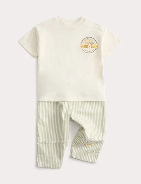 2pc Pure Cotton Winnie the Pooh™ Outfit (0-3 Yrs)