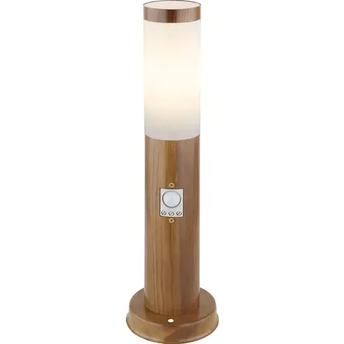 Außen-Wegeleuchte - Holzoptik - 45 cm
