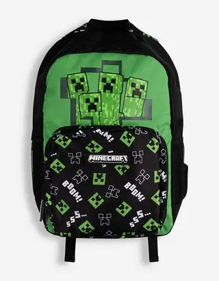 Zaino - Minecraft - verde