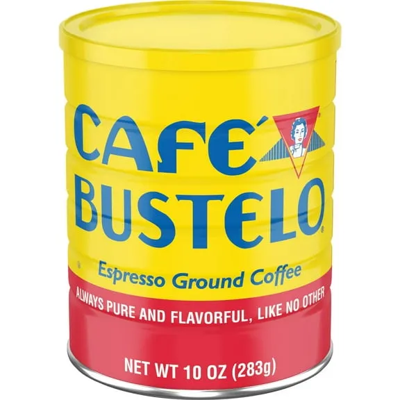 Cafe Bustelo, Espresso Style Dark Roast Ground Coffee, 10 oz Can $7.94 79.4 ¢/oz