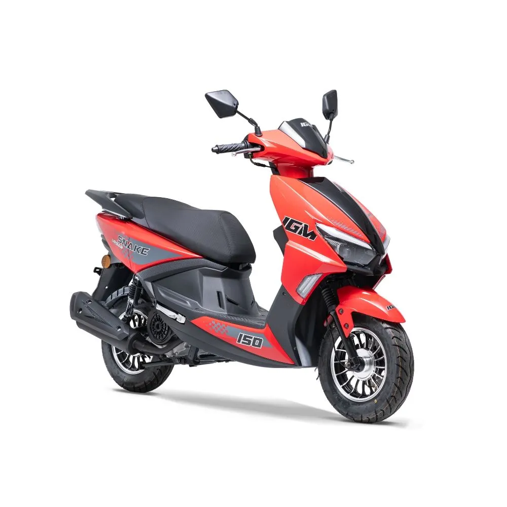 Moto Scooter Igm Snake Urban 150 Rojo 2026