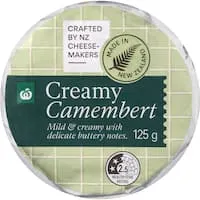 woolworths camembert cheese Wheel 125g