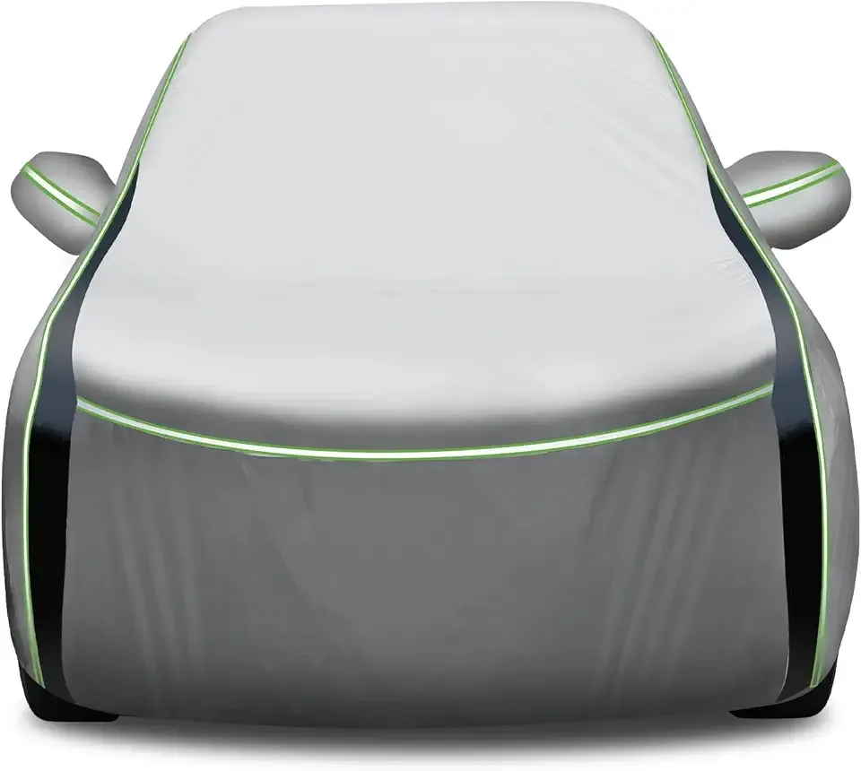 Cartist 420d Car Cover Fits for Honda CRV 1997-2025 2026, All Weather Car Covers Outdoor for CRV Accessories, Waterproof, with Zipper & Reflective Safety Strips