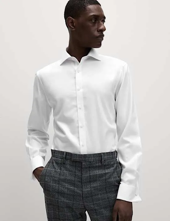 Regular Fit Ultimate Non Iron Pure Cotton Shirt